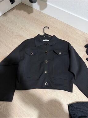 Mango kint jacket